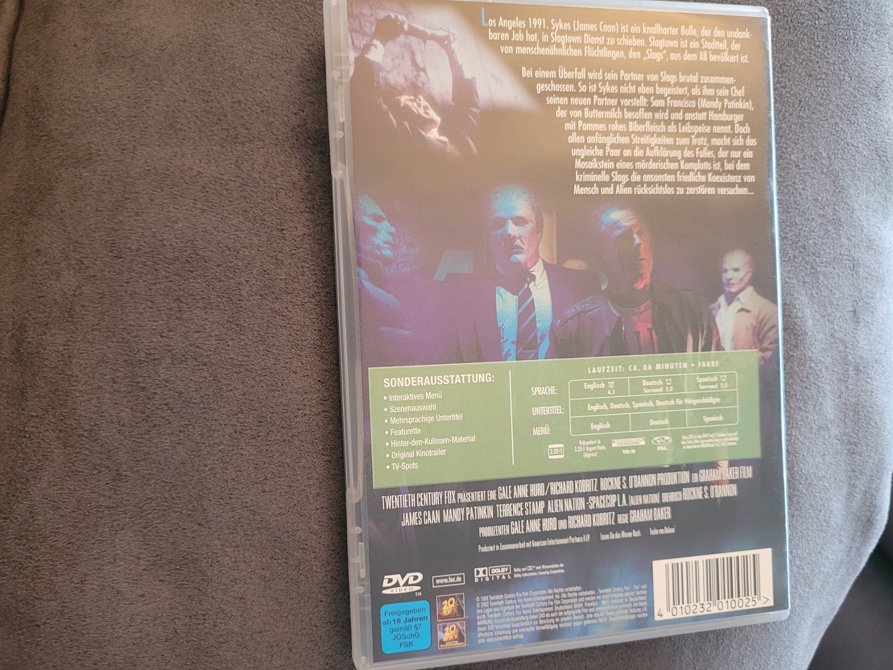 Alle DVDs: Alien Nation dvd james caan – Gebraucht aus Volketswil von  1