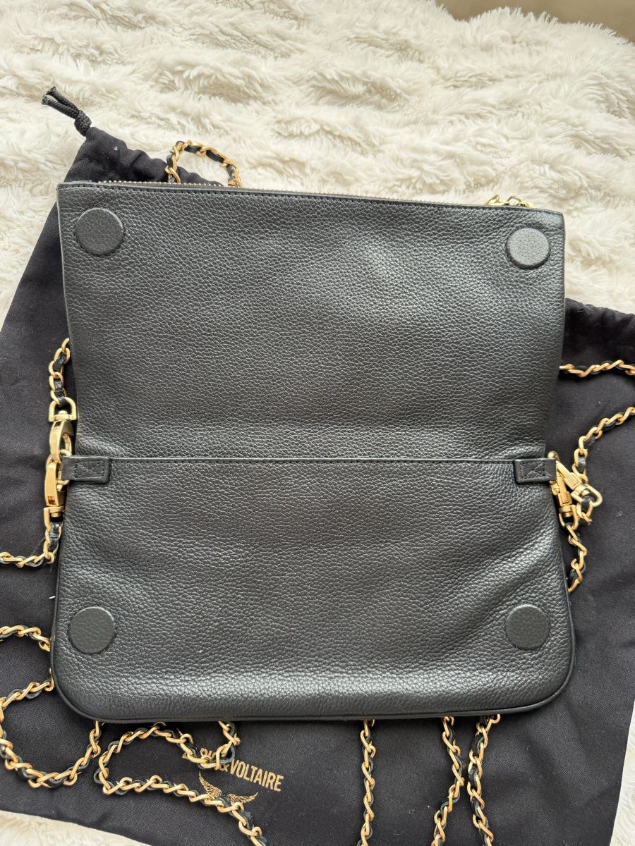 Zadig & Voltaire Borse da donna: Zadig & Voltaire Clutch Tasche Schwarz – Nuovo (secondo la descrizione) da Meilen venduto da laraherre 4