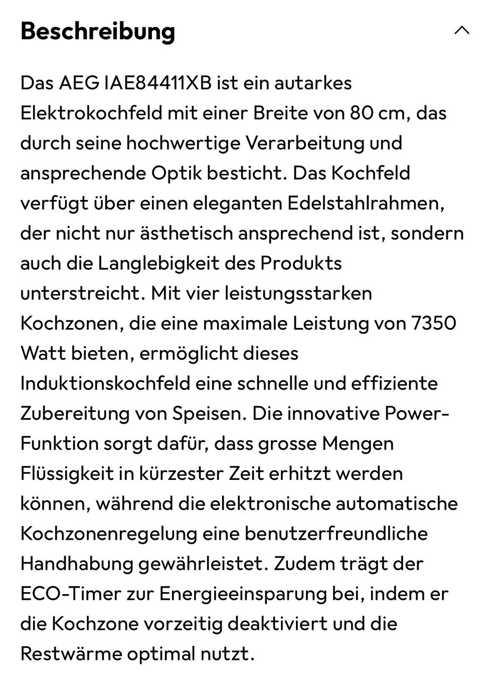 AEG Cuisinières: Induktionsherd AEG – D'occasion à St. Gallen par may_c772 2