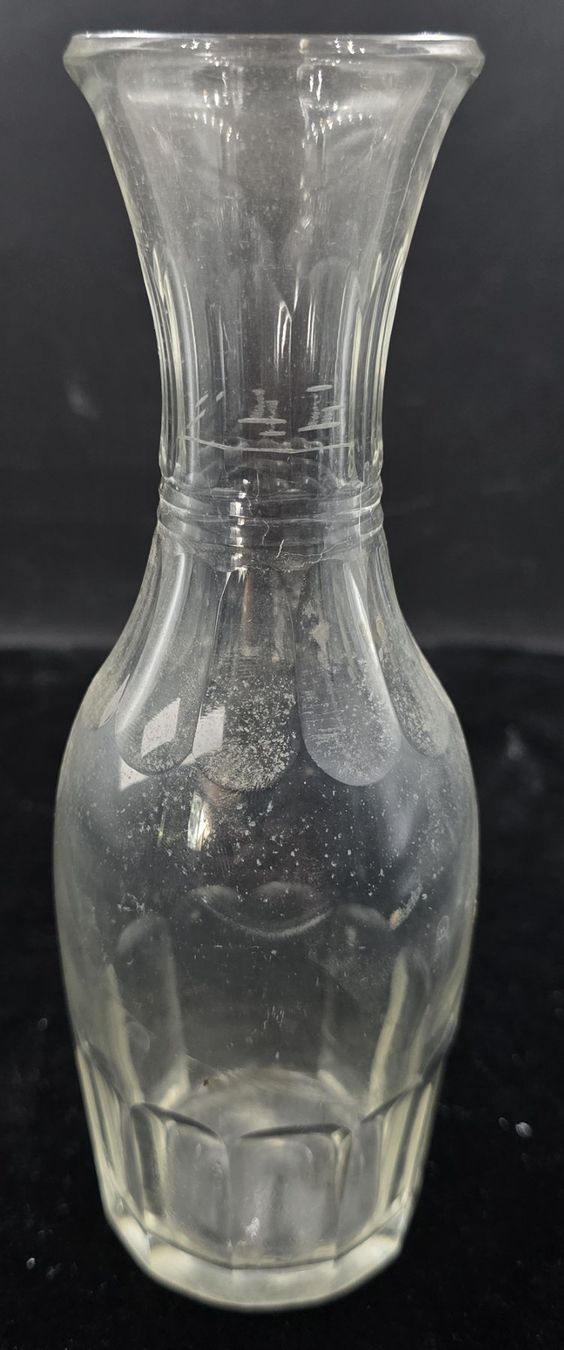 Caraffe: Antike Weinkaraffe 0.4 geeicht Glas geschliffen – Usato da Rorschacherberg venduto da snOOpydOg11 4