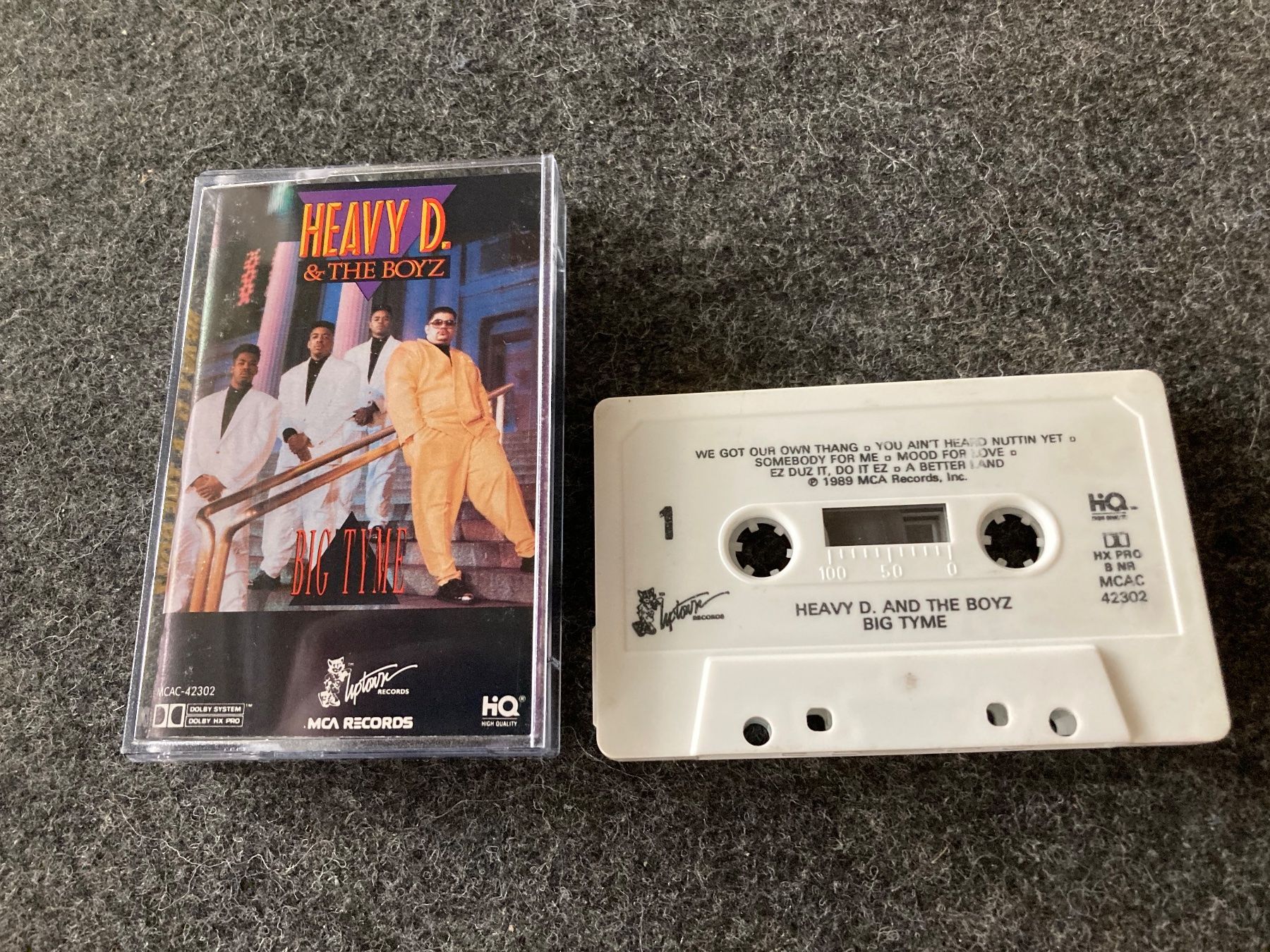 Musicassette: Heavy D. & The Boyz - Big Tyme (MC) – Usato da Fribourg venduto da Karushi 3