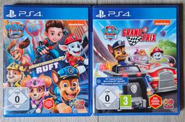 2er-Paket Paw Patrol PS4 Spiele Abenteuer ruft + Grand Prix