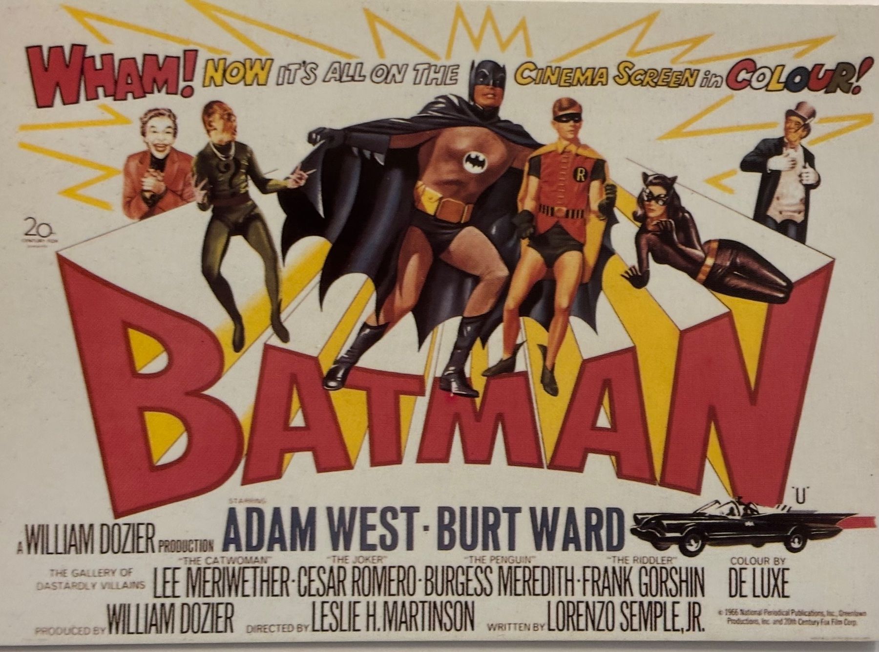Cartoline postali: Batman, Film – Usato da Frauenfeld venduto da Merk52