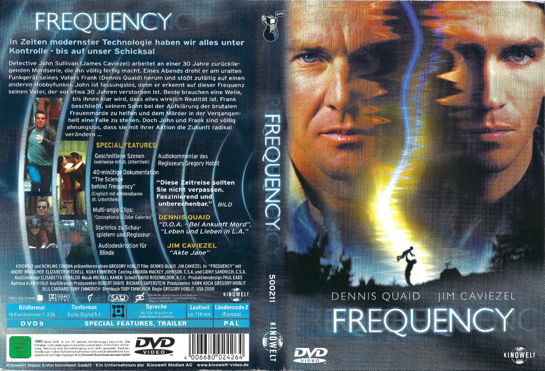 Tous les DVDs: Frequency – D'occasion à Zürich par Cineasten