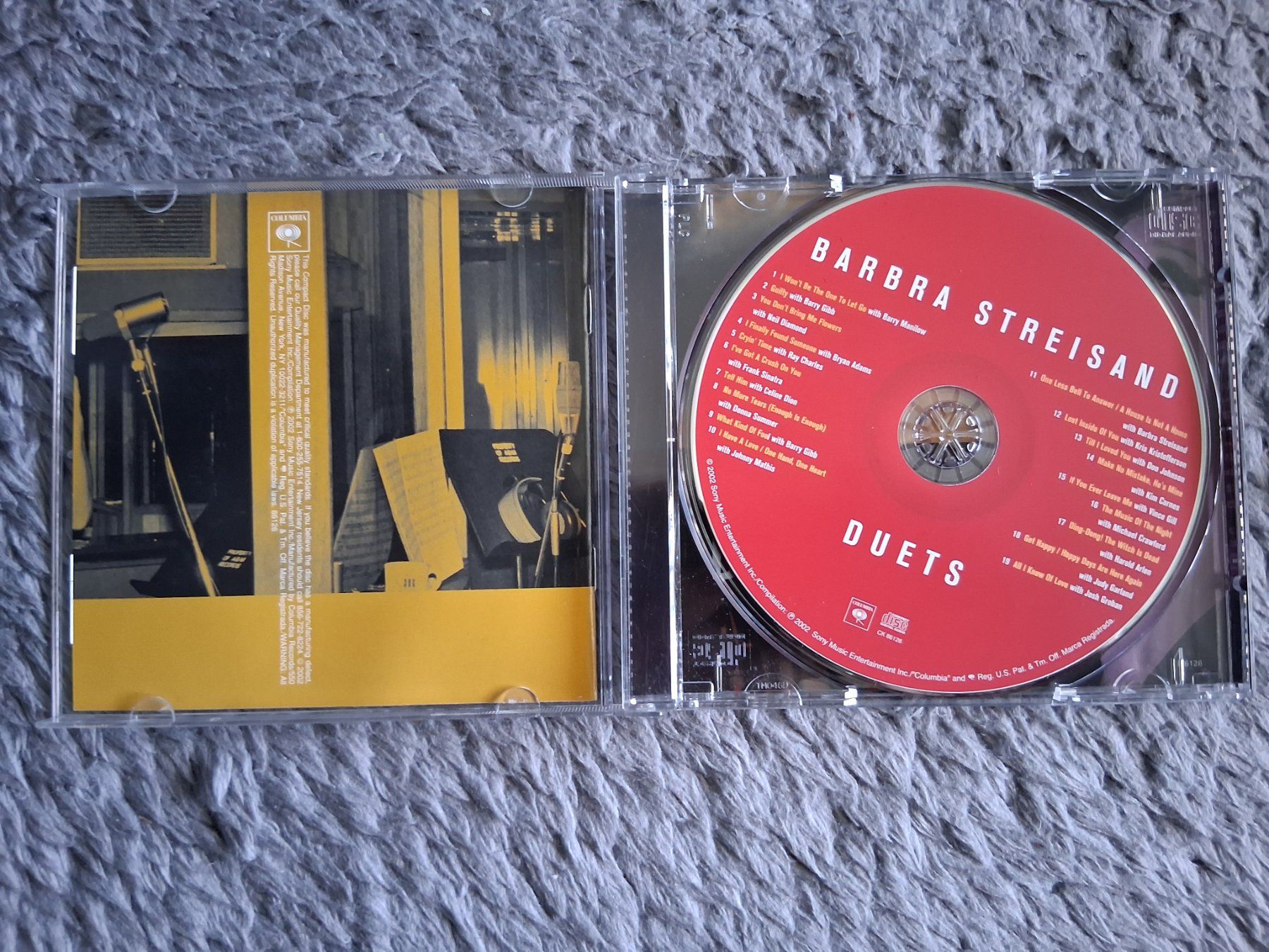 CDs: BARBRA STREISAND      DUETS     CD – D'occasion à Wetzikon ZH par Ramones01 2