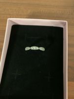 Bague argent zircons taille 54