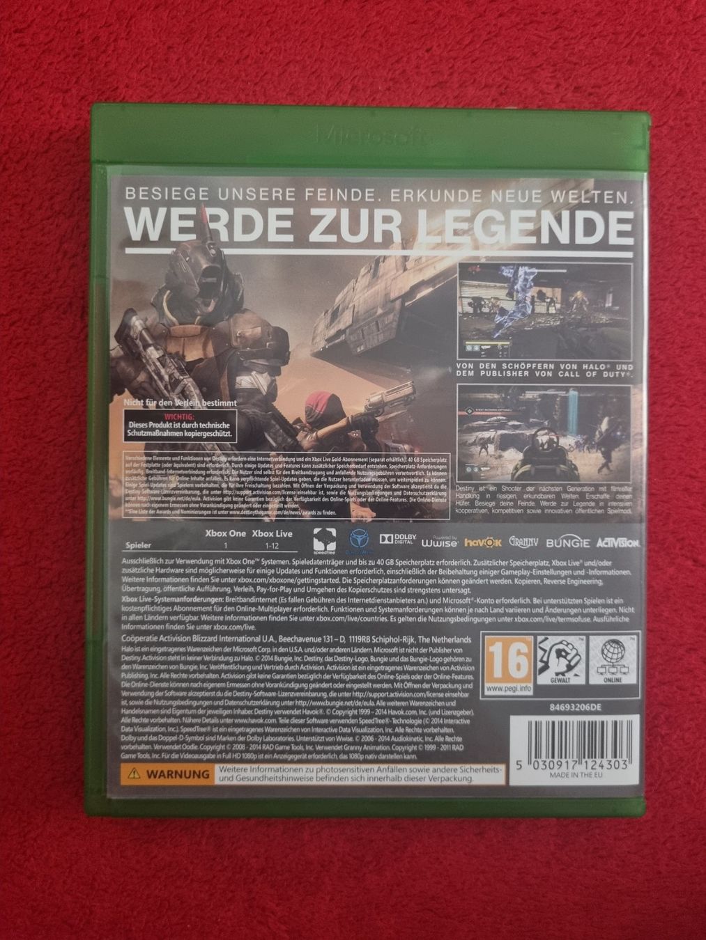Microsoft Jeux: Destiny Xbox One – D'occasion à Pollegio par Isaiaaaa96 1