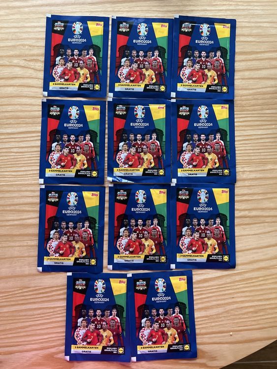 Bundle avec UEFA Euro 2024 Allemagne – Autocollant de collection – Pack d'équipe + pochettes collect-it exclusives (Slovaquie