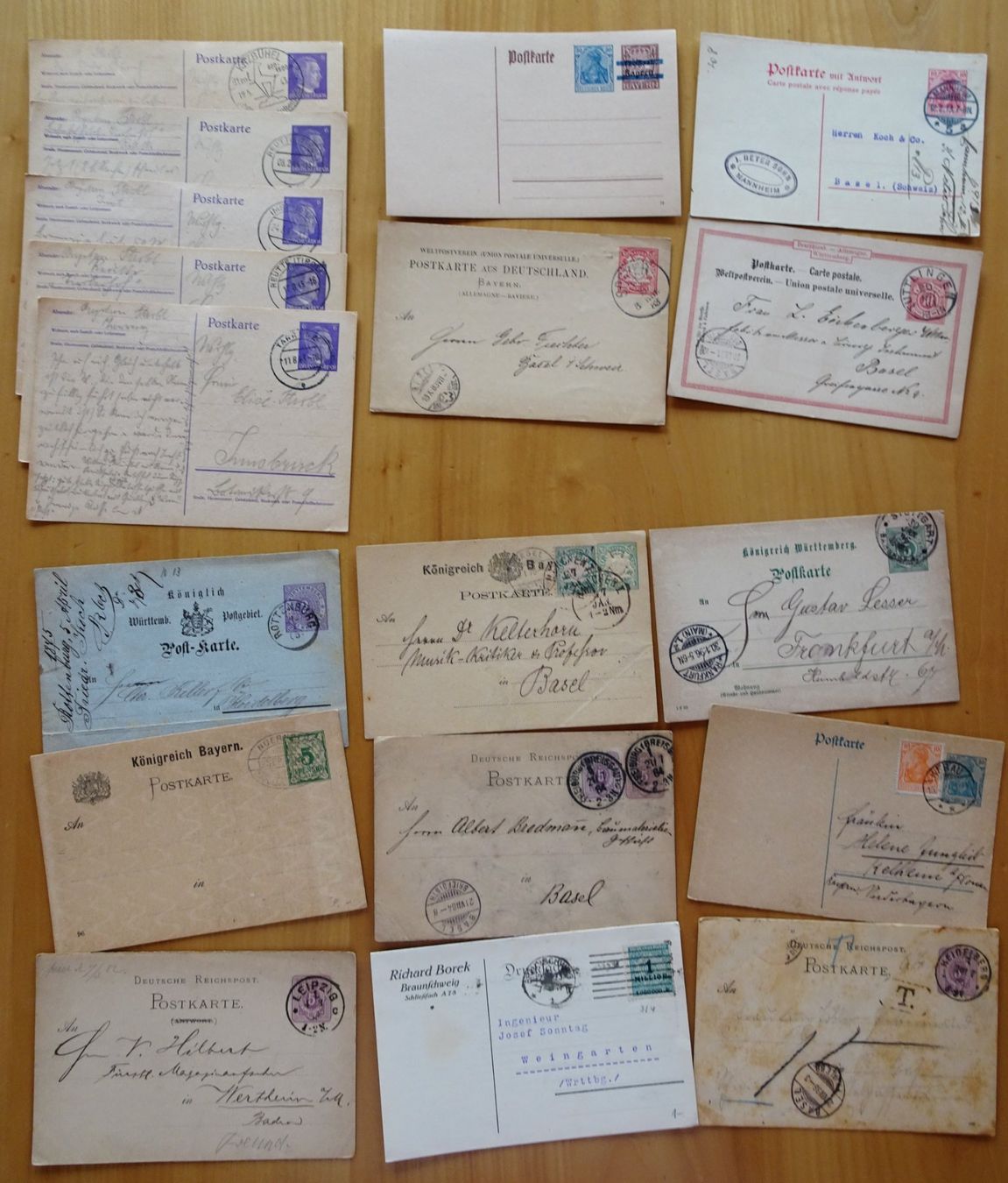 Cartoline postali: Postkarten ganze Welt – Usato da Feldbrunnen venduto da MarcusSO 6