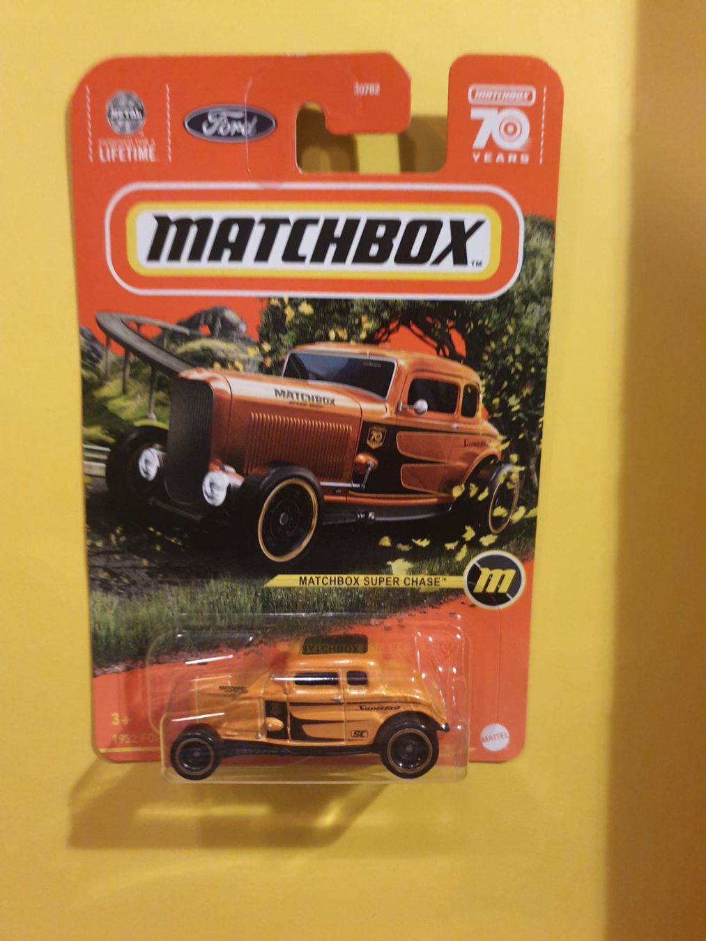 Matchbox Voitures modèles: Matchbox 1932 FORD COUPE MODEL B "SUPER CHASE" – Neuf avec emballage d'origine à Oftringen par Rotor 5