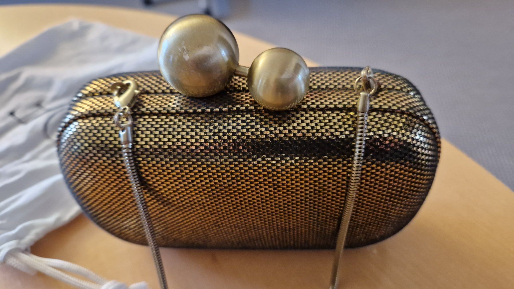 Custodie per cosmetici: DVF sphere metallic tweed leather - PN: CHF 295.95 – Usato da Goumoens-la-Ville venduto da cfaIII 3