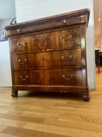 Originale Antike Biedermeier Kommode – Datiert 1876 & Signie
