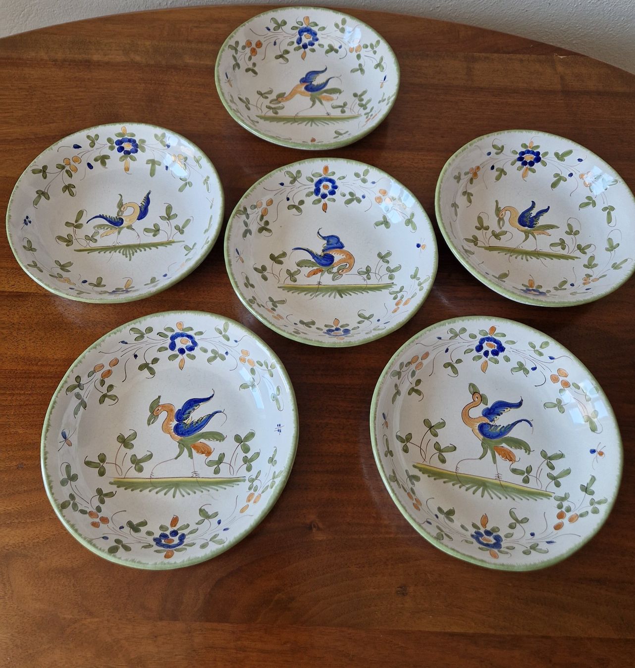 Set di piatti: Teller Set Keramik Handbemalt – Nuovo (secondo la descrizione) da Bern venduto da Antikbatik 4