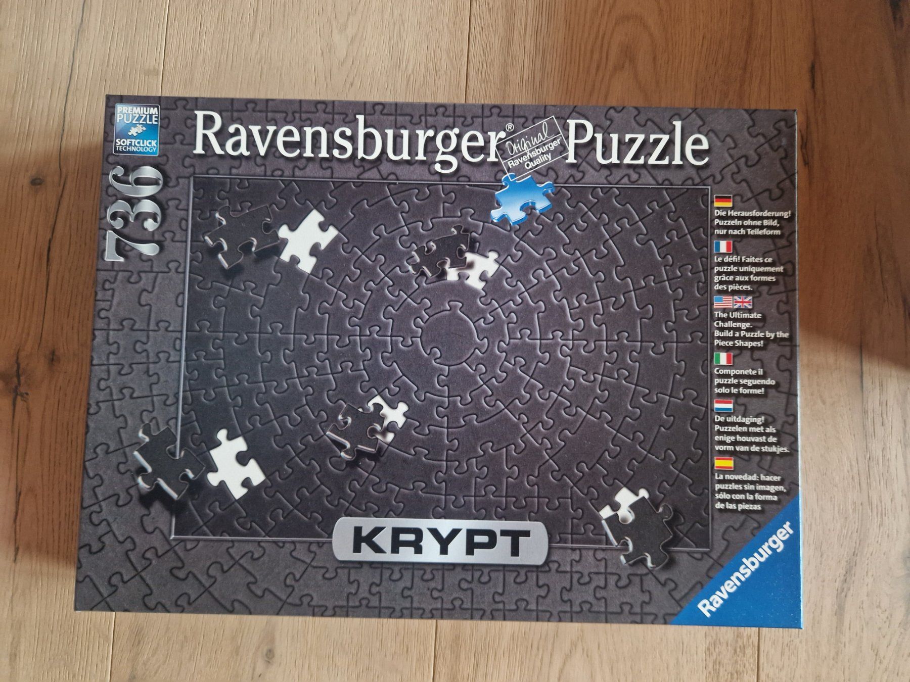 Ravensburger Puzzle: Puzzle 736 Teile Krypt – Usato da Reichenbach im Kandertal venduto da alain1