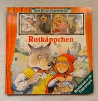 Rotkäppchen / Grosses Bilderbuch mit 4 Fingerpuppen