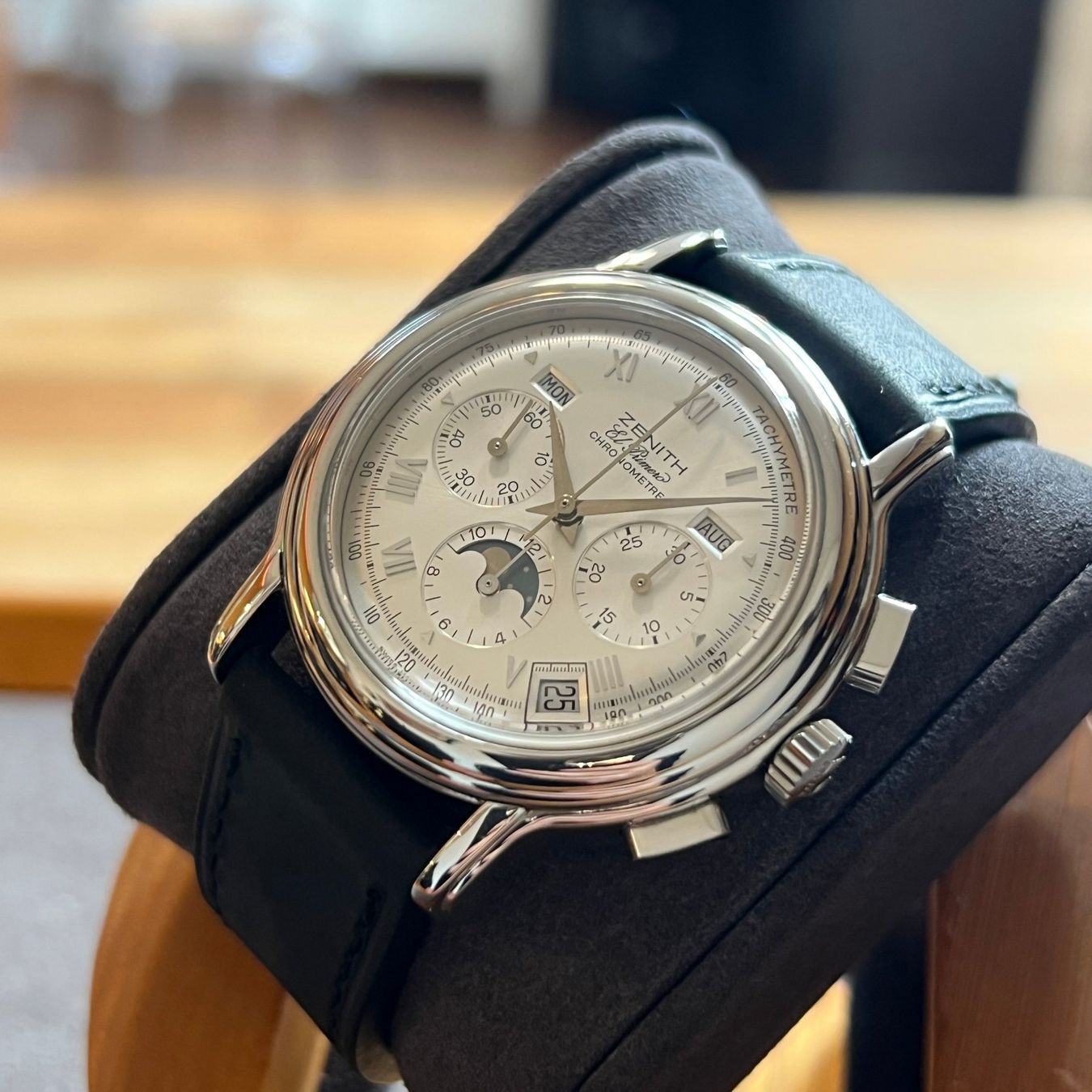 Zenith Orologi: Zenith El Primero Chronomaster Triple Date Moon-Phase 01.024 – Usato da Carouge GE venduto da Watchaser 8