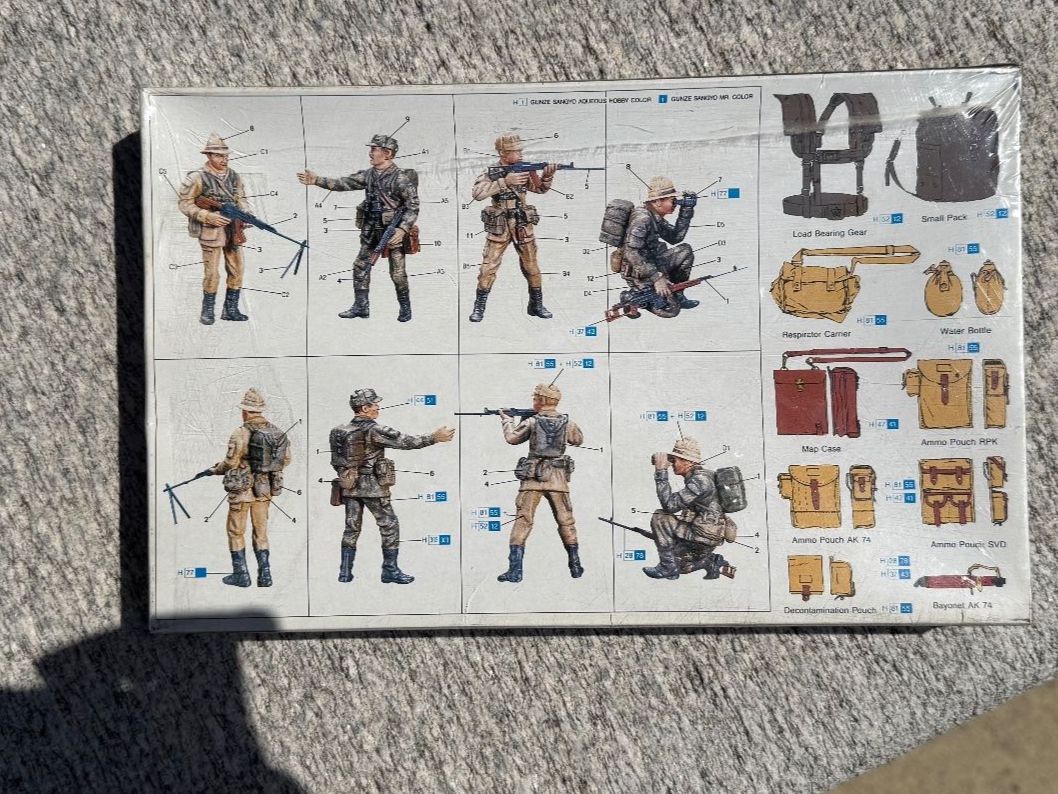 Kit di modellismo & Modellini statici: Dragon 1:35 3002 Soviet Spetsnaz, infatery – Nuovo e nell'imballaggio originale da Chiasso venduto da Carrara-Modellismo 1