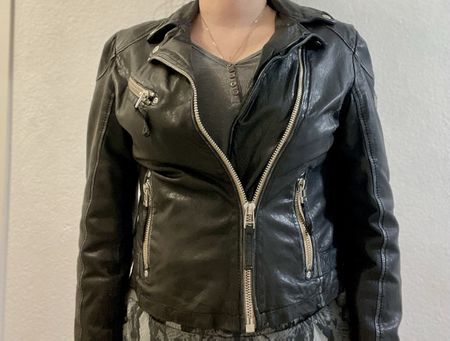 Gipsy Lederjacke, Grösse M, Bikerjacke