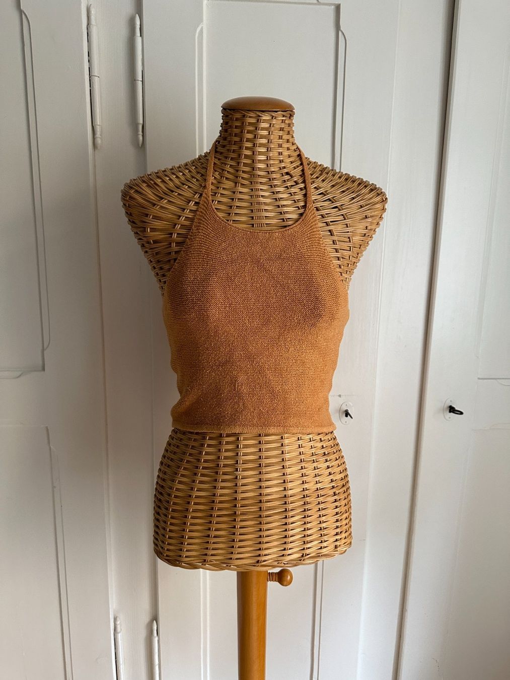 Top: Cropped Stricktop senfgelb - XS – Usato da Zürich venduto da Diazaio