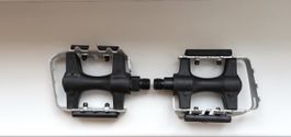 Fahrradpedale Aluminium Schwarz Set Neu