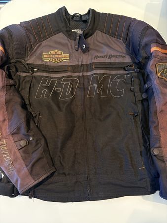 Harley-Davidson Motorradjacke schwarz Textil gebraucht