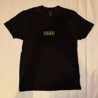 Schwarzes Vans T-shirt