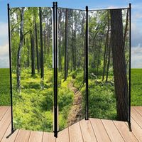 Paravent Wald 165x170 cm