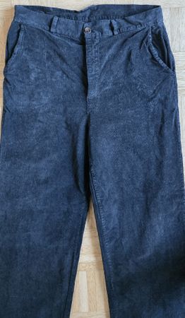 Pantalon velour noir (taille 40)