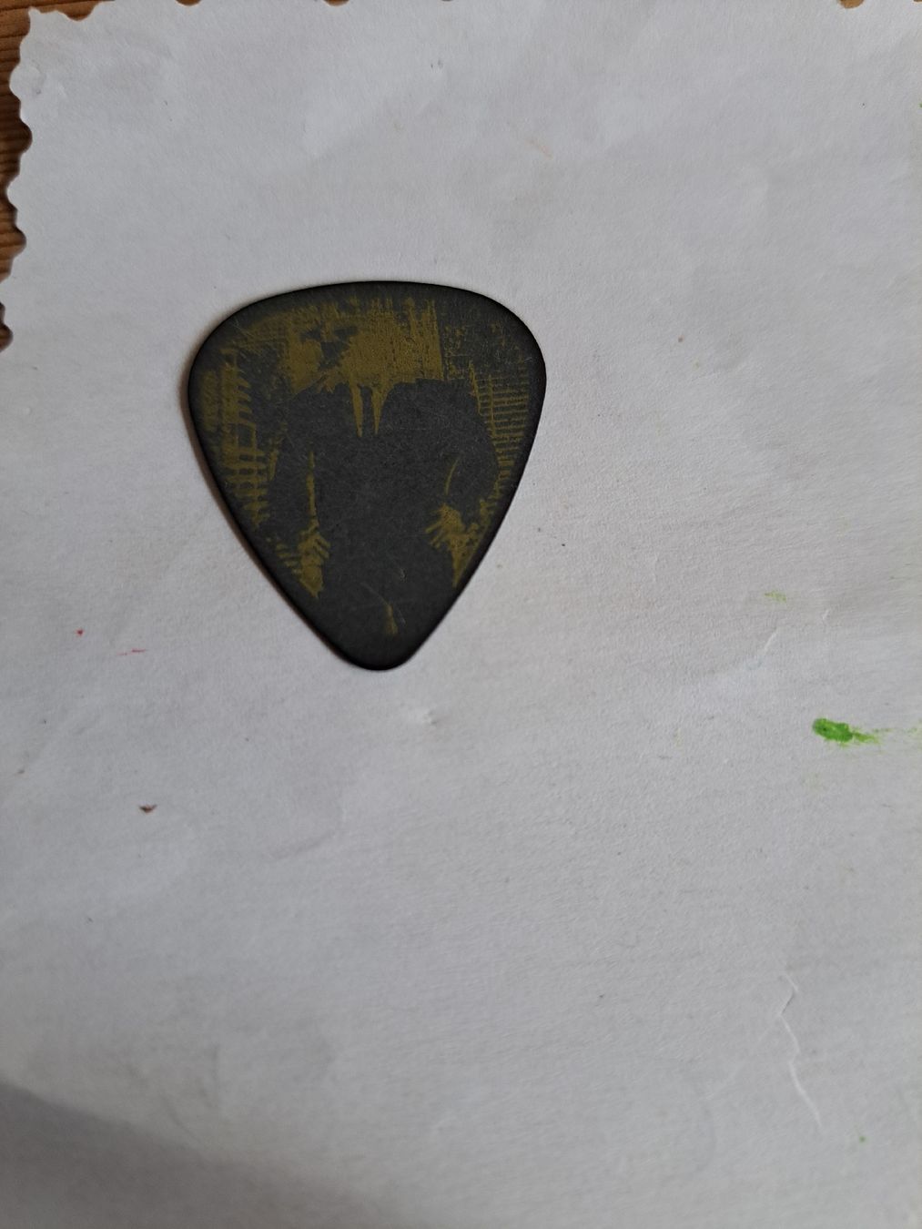 Autografi: ANTI FLAG Guitar Pick Plektrum – Usato da Sierre venduto da ronhextall