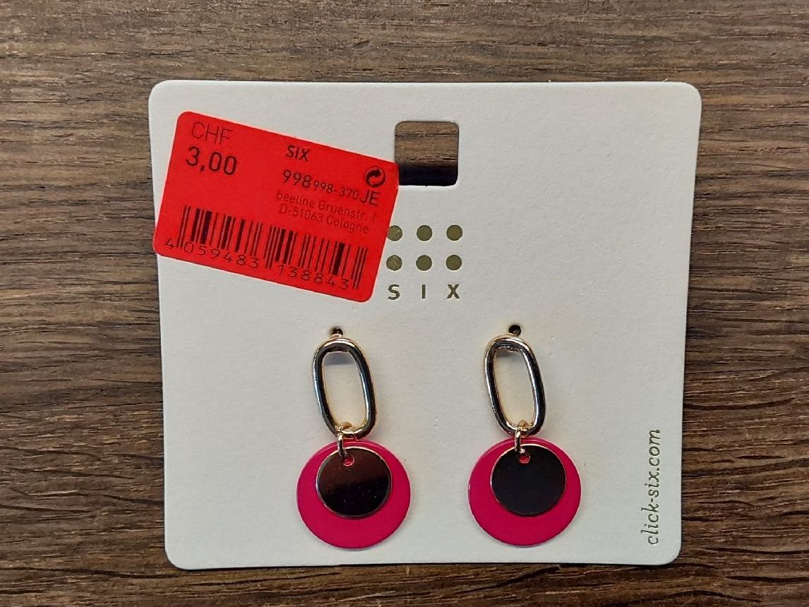Ohrringe & -stecker: Ohrstecker six neu – Neu und originalverpackt aus Köniz von scopello12