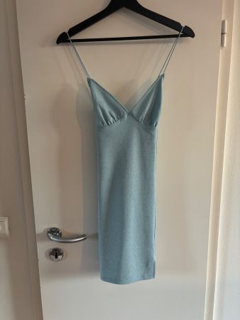 Beautiful shiny blue dress