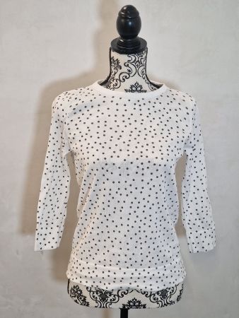 Baumwoll-Pullover Knopfleiste hinten Peter Hahn S neu!