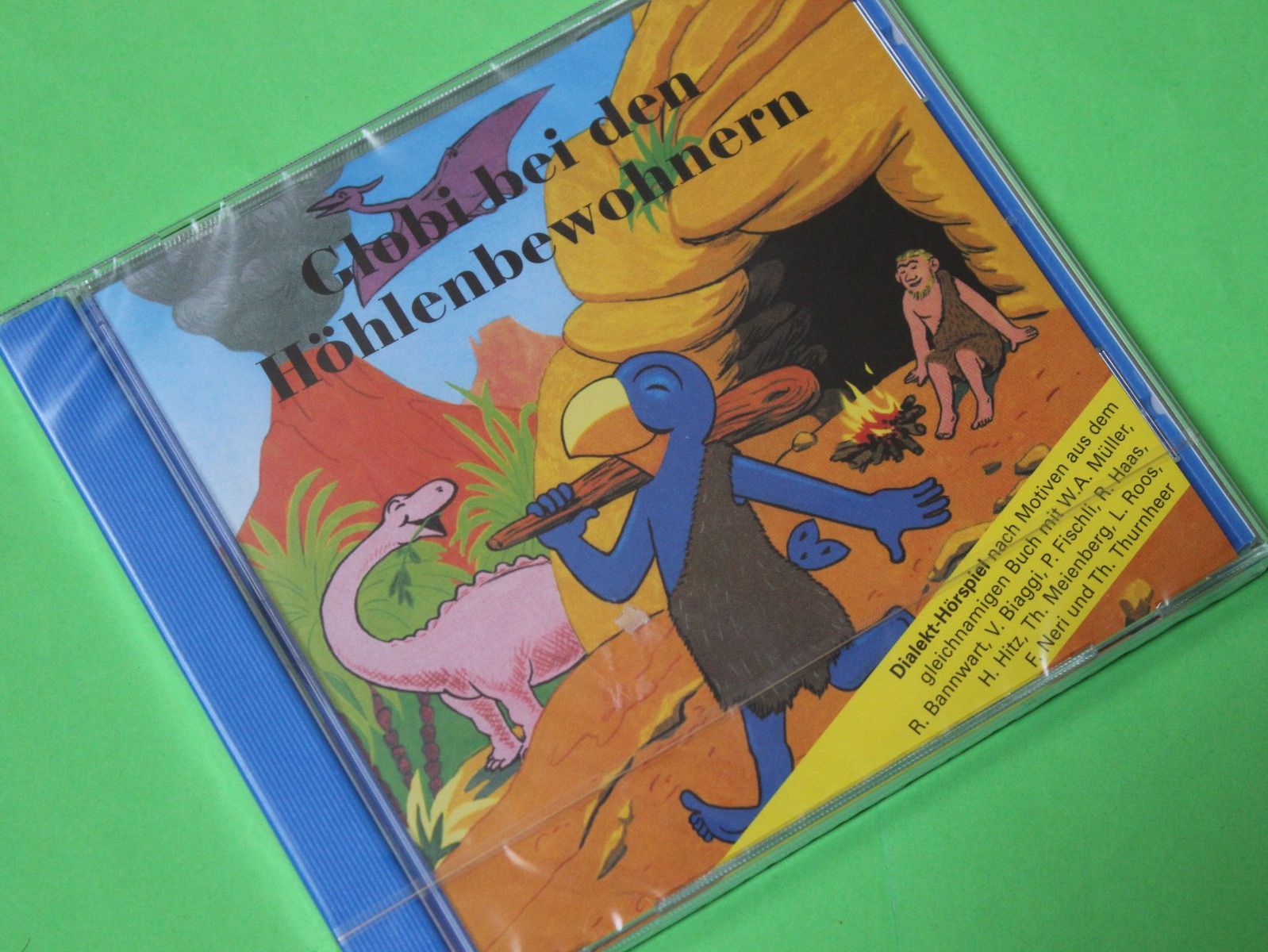 CD: Globi bei den Höhlenbewohnern CD 1997 originalverpackt – Nuovo e nell'imballaggio originale da Tübach venduto da JamesStone