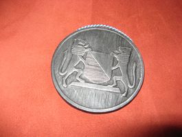 Stadt Zürich Löwen Plakette