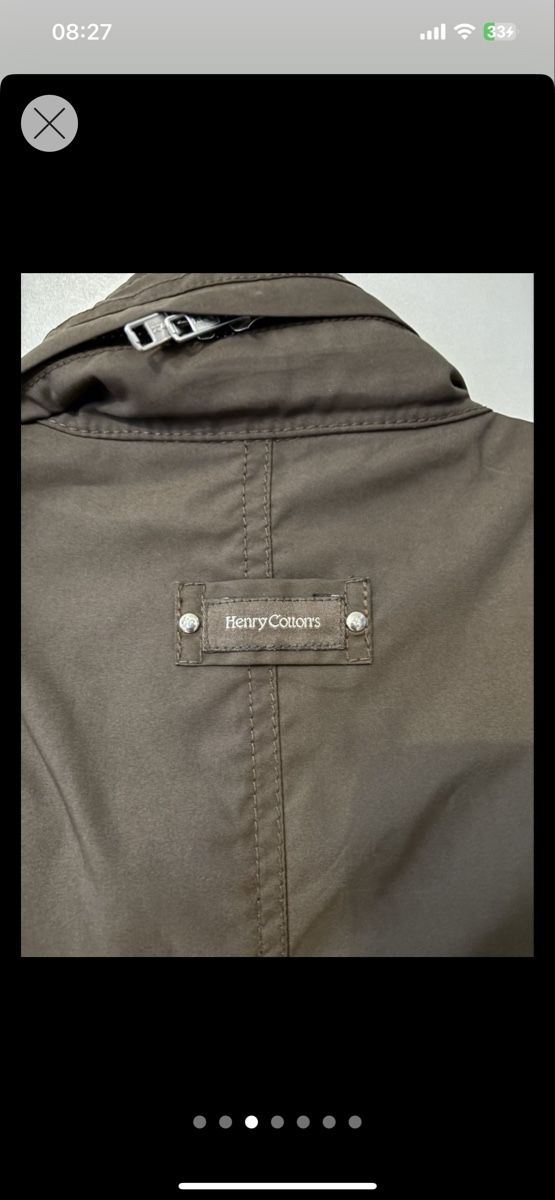 Giacche: Rain Jacket Henri Cotton (size 50) – Usato da Lausanne venduto da Serge_Dobble 2