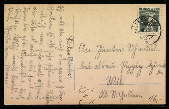 Cartoline postali: Krummenau, Ortsansicht und Bahnhof aus d – Usato da Berlin venduto da bartko-reher 1