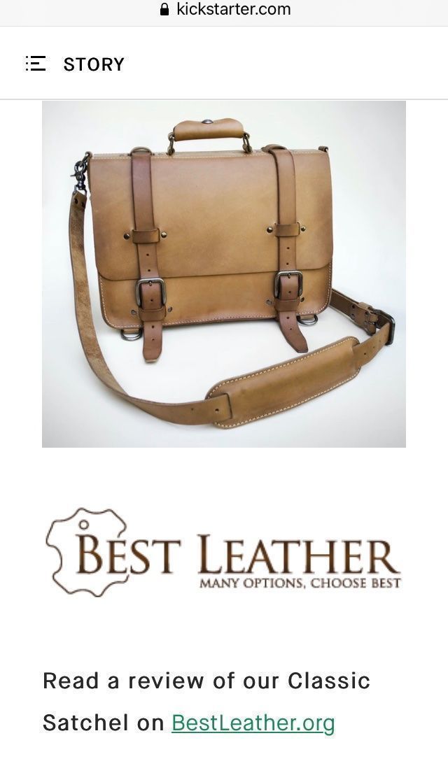 Borse: Kendal & Hyde Co. Leder Tasche satchel – Nuovo e nell'imballaggio originale da Zürich venduto da rar_b2y9 5
