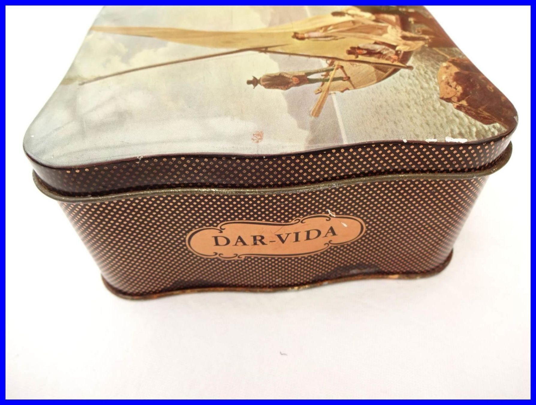Barattoli: alte Blechdose "DAR-VIDA" - Keksdose – Usato da Worblaufen venduto da Re_mo81 4