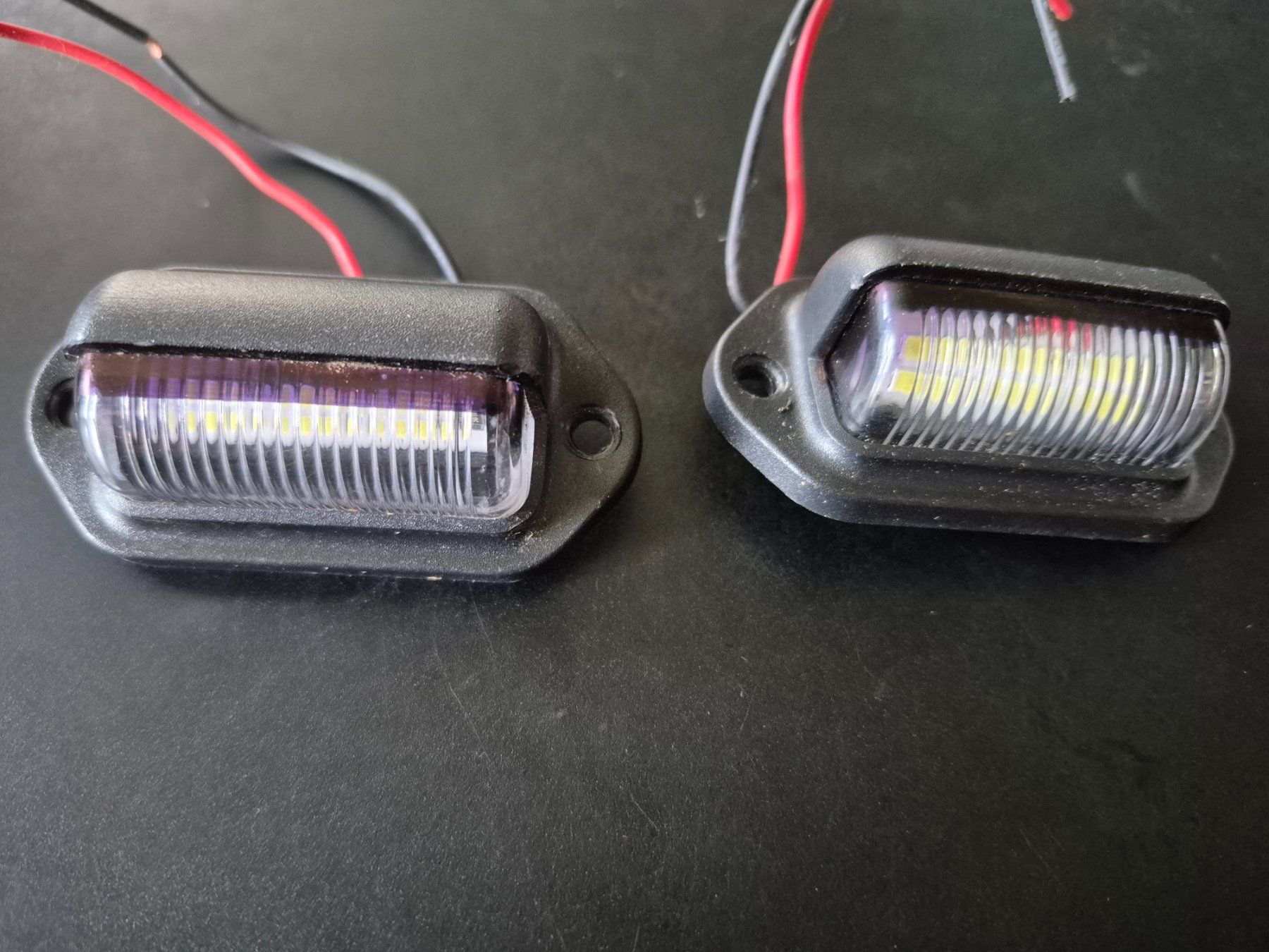 Alle Autoersatzteile: 2x LED Kennzeichenleuchte Nummernschildbeleuchtun – Neu (gemäss Beschreibung) aus Bigenthal von fugo