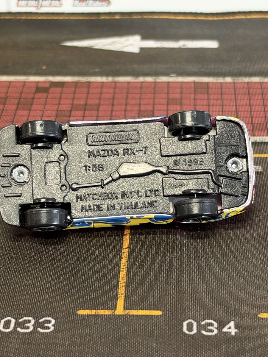 Hot Wheels Modellini d'auto: Matchbox Mazda RX-7 Fd – Usato da rolle venduto da Noma-collectible 3