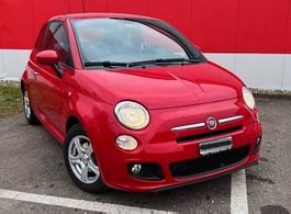 Wunderschöner roter Fiat 500