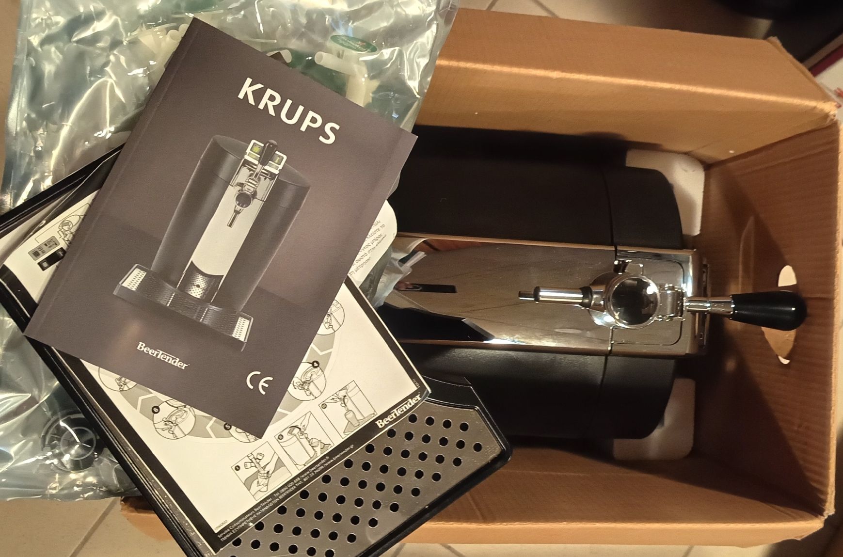 Krups Elettrodomestici da cucina: Krups Beertender tireuse neuve avec accessoires – Nuovo e nell'imballaggio originale da Delley venduto da MozzaUser