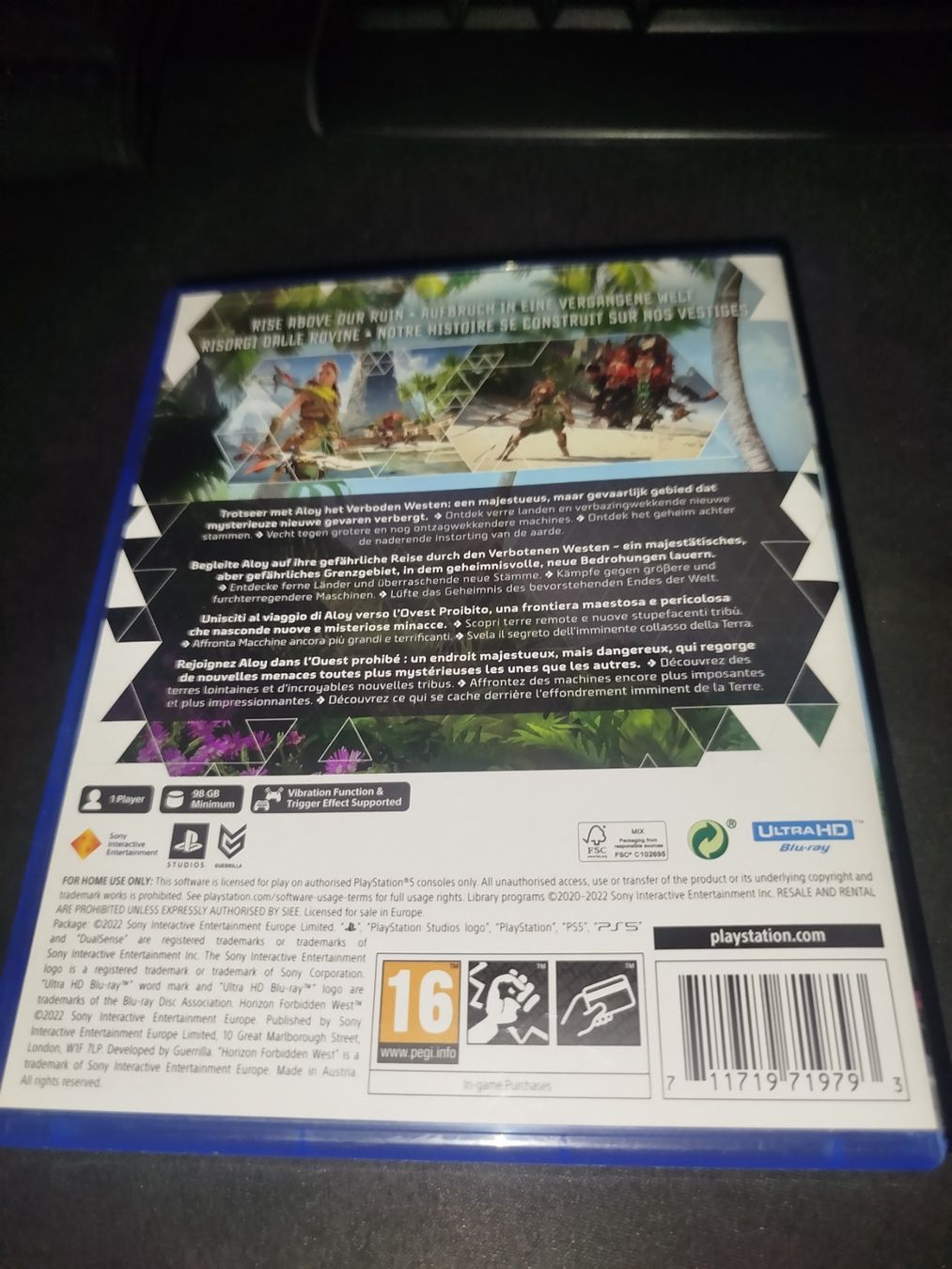 Spiele: Horizon 2 Forbidden West PS5 Jeu – Gebraucht aus Aigle von m.13 1