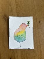 Karte Vogel
