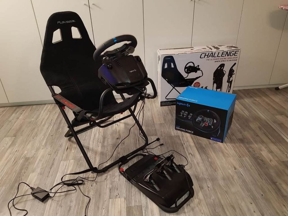 Playseat+volant logitech G29+boîte de vitesse logitech Canton Vaud 