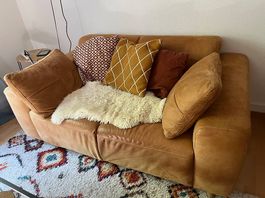 Echt-Leder Sofa