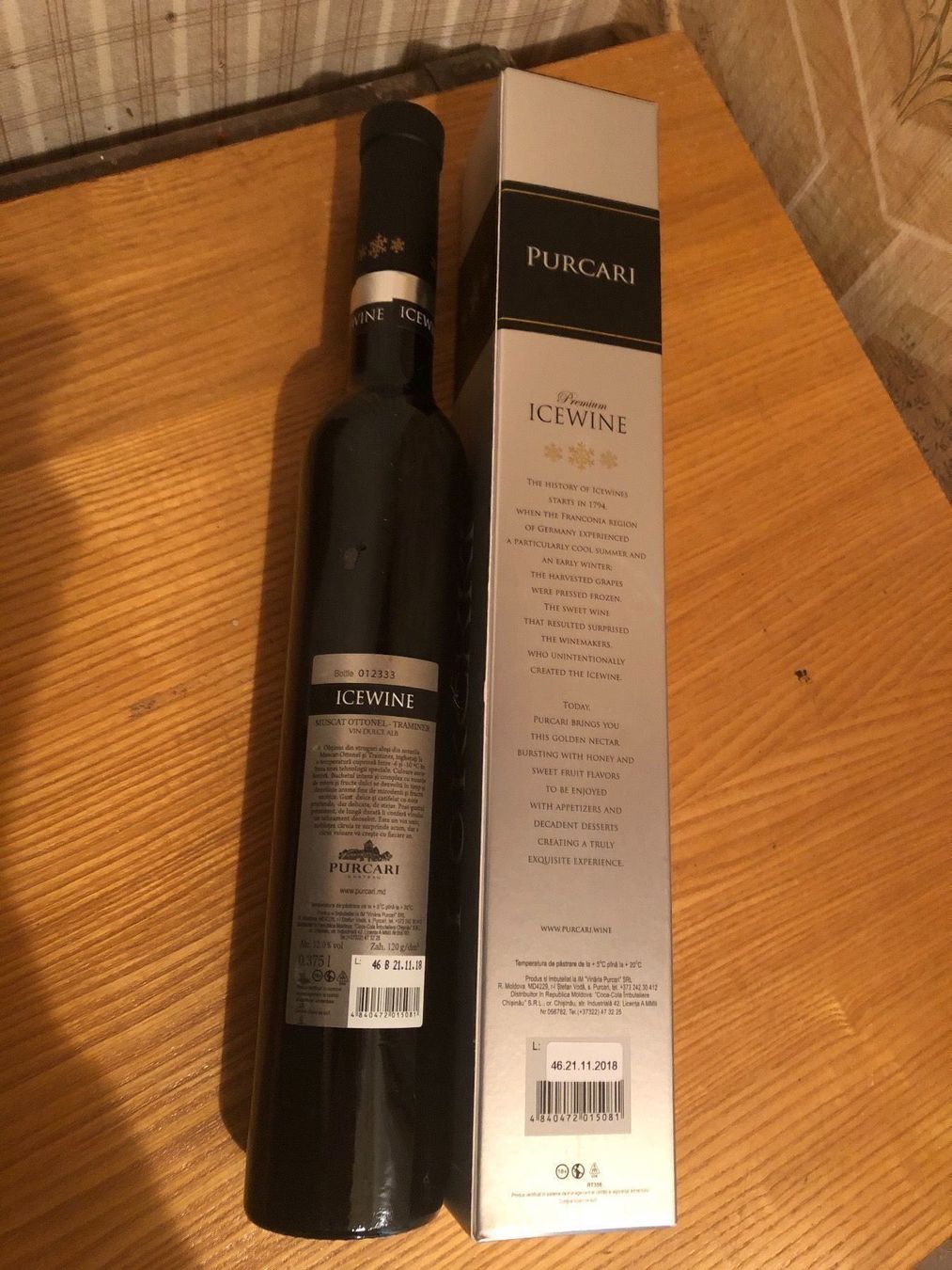 Vino: EISWEIN Château PURCARI, Moldawien, 2016 – Nuovo e nell'imballaggio originale da Wald ZH venduto da mlnt 3