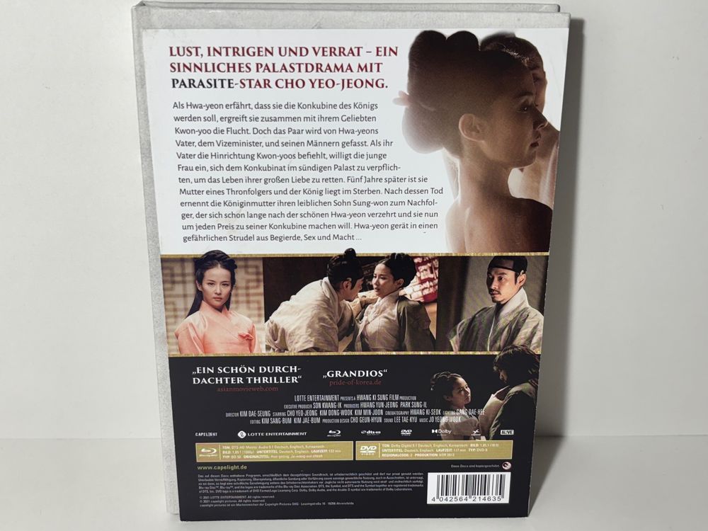 The Concubine Die Konkubine Blu Ray Mediabook (Gebraucht) in
