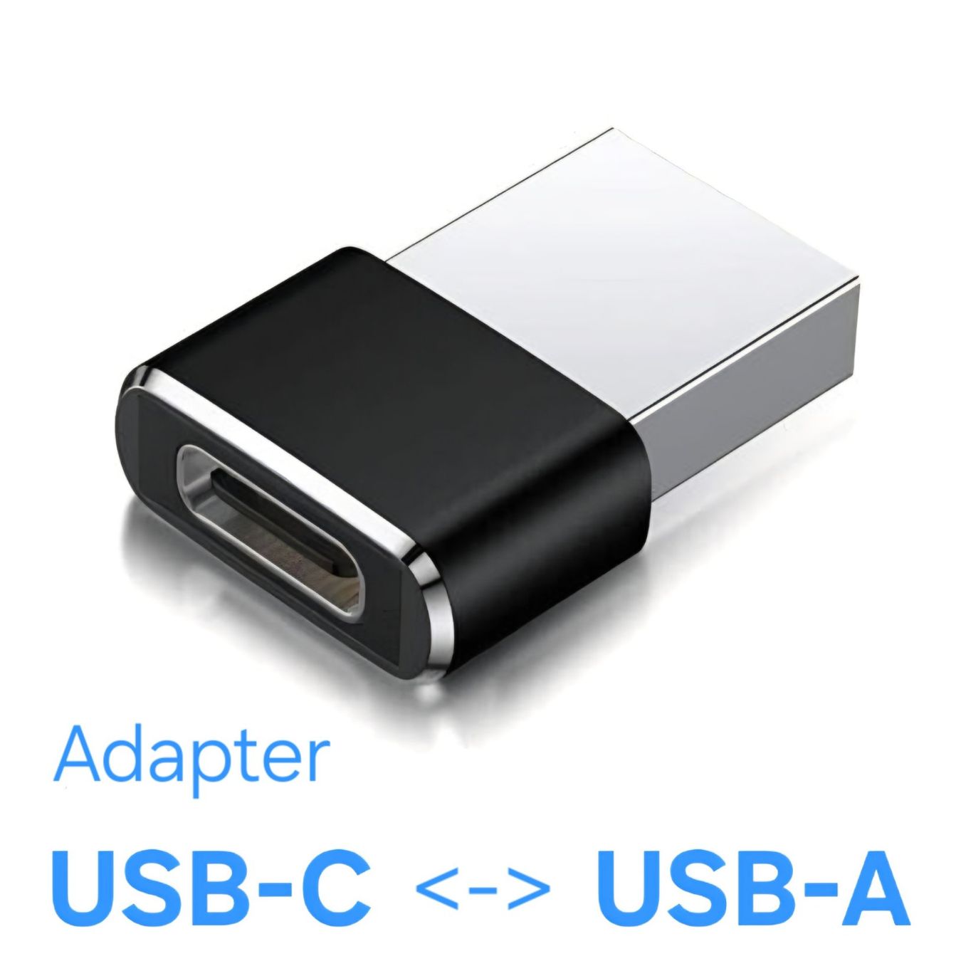 Laufwerke & Adapter: USB-C <auf> USB-A Adapter / Digitec CHF 11.95 / USB C USB A – Neu und originalverpackt aus Uster von -FPS-