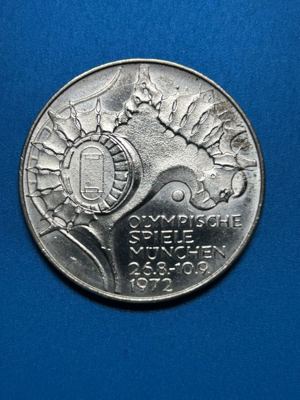 Tutti le monete: 10 Deutsche Mark BRD, Olympiade München 1972 – Usato da Kaiseraugst venduto da Pele66 1